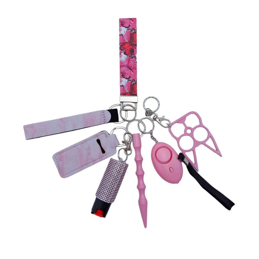 Juego de 7 llaveros para mujer, regalos para mujeres y niñas.
