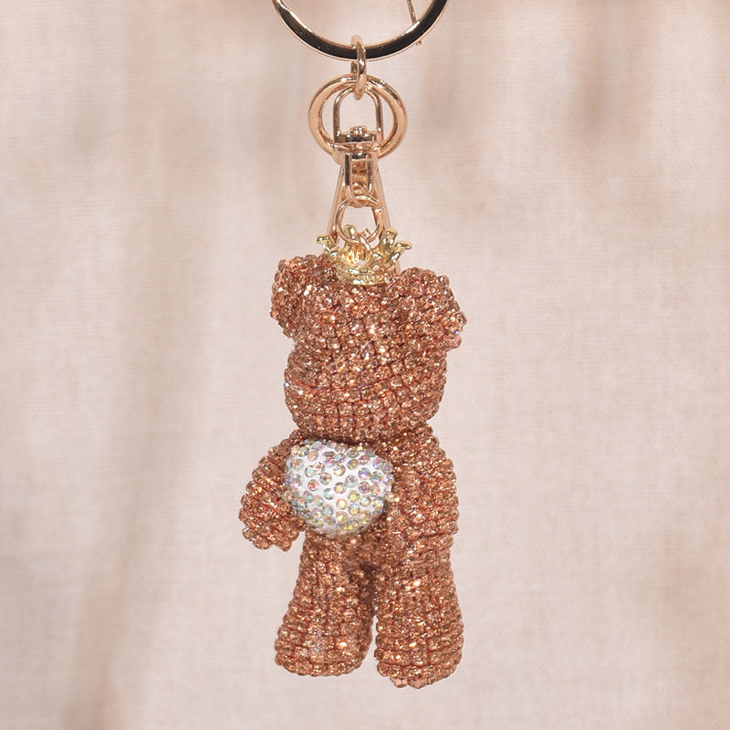 Fashion Full Diamond Medium Bear