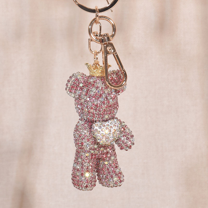 Fashion Full Diamond Medium Bear