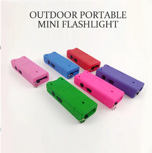 Flashlight Outdoor Portable Pendant Stun Gun